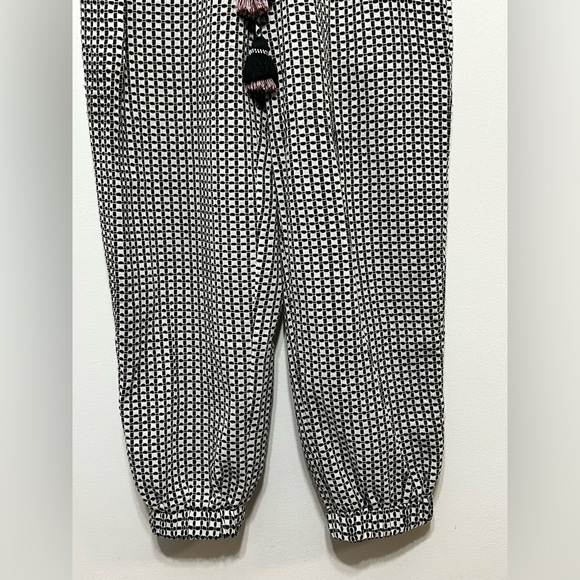 Ollari Anthropologie Boho Tassel Jogger Pants - Picture 7 of 14